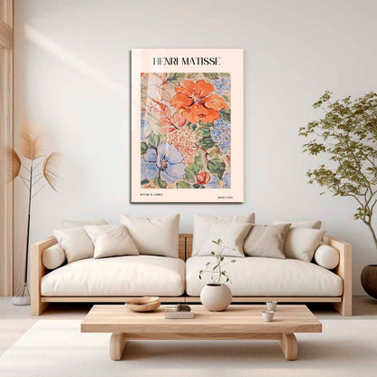 Wes Co Gallery Metal Poster Botanical Garden by Henri Matisse 16" x 24" Home Goods - Artist Edge to edge Metal Art Print