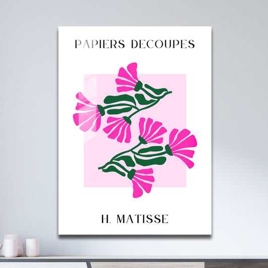 Wes Co Gallery Metal Poster Papiers Decoupes V by Henri Matisse 11" x 17" Home Goods - Artist Edge to edge Metal Art Print