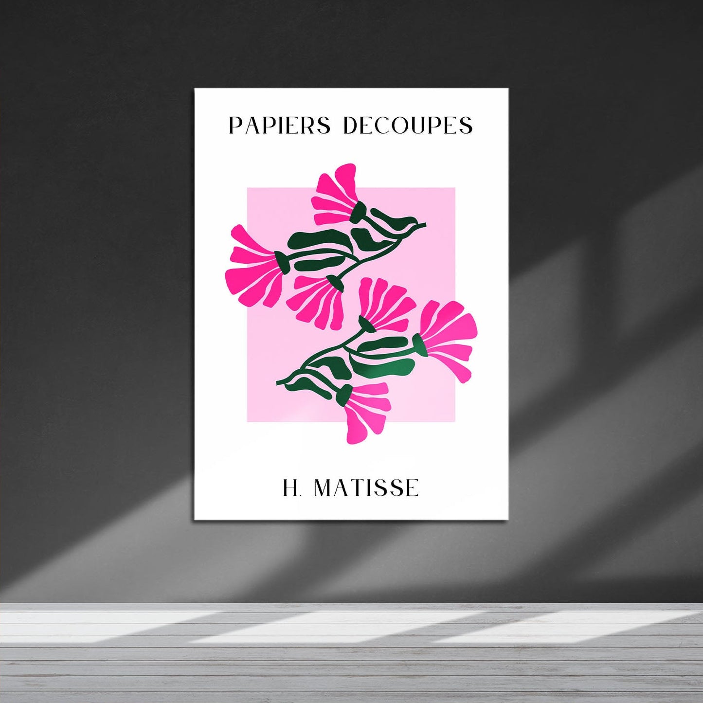 Wes Co Gallery Metal Poster Papiers Decoupes V by Henri Matisse 16" x 24" Home Goods - Artist Edge to edge Metal Art Print