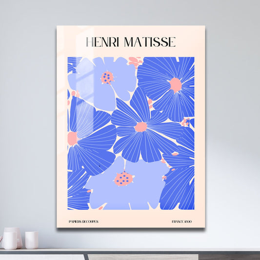 Wes Co Gallery Metal Poster Papiers Decoupes VI by Henri Matisse 11" x 17" Home Goods - Artist Edge to edge Metal Art Print