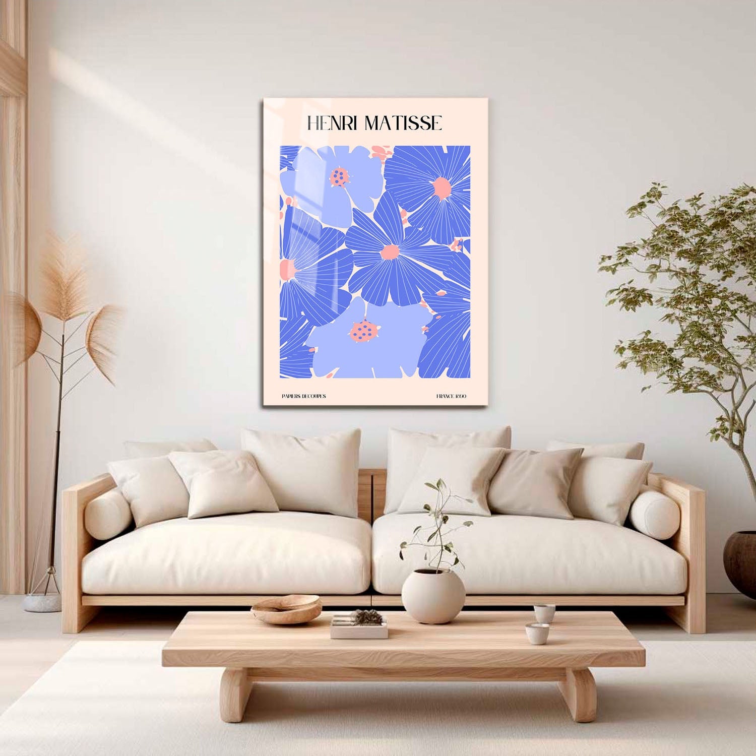 Wes Co Gallery Metal Poster Papiers Decoupes VI by Henri Matisse 16" x 24" Home Goods - Artist Edge to edge Metal Art Print