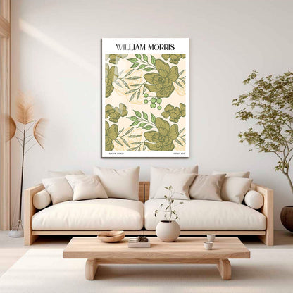 Wes Co Gallery Metal Poster Garden Dream by William Morris 16" x 24" Home Goods - Artist Edge to edge Metal Art Print