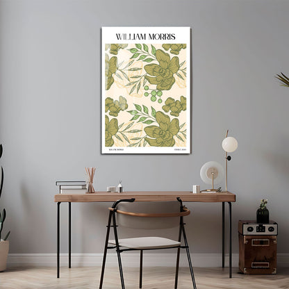 Wes Co Gallery Metal Poster Garden Dream by William Morris 24" x 36" Home Goods - Artist Edge to edge Metal Art Print