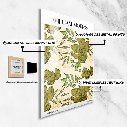 Wes Co Gallery Metal Poster Garden Dream by William Morris 24" x 36" Home Goods - Artist Edge to edge Metal Art Print