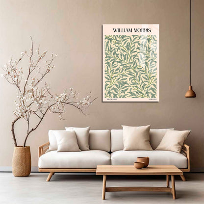 Wes Co Gallery Metal Poster Willow Bough by William Morris 5" x 7" Home Goods - Artist Edge to edge Metal Art Print