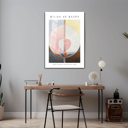 Wes Co Gallery Metal Poster The Dove No. 25 by Hilma af Klint 24" x 36" Home Goods - Artist Edge to edge Metal Art Print