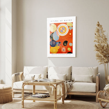 Wes Co Gallery Metal Poster The Ten Largest No. 3 Youth by Hilma af Klint 5" x 7" Home Goods - Artist Edge to edge Metal Art Print