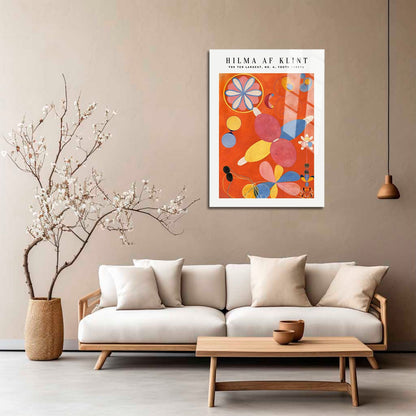 Wes Co Gallery Metal Poster The Ten Largest No. 4 Youth by Hilma af Klint 5" x 7" Home Goods - Artist Edge to edge Metal Art Print