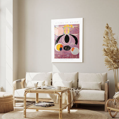 Wes Co Gallery Metal Poster The Ten Largest No. 6 by Hilma af Klint 5" x 7" Home Goods - Artist Edge to edge Metal Art Print