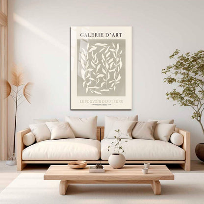 Wes Co Gallery Metal Poster Galerie D'Art 11" x 17" Home Goods - Nordic Border or edge to edge Metal Art Print