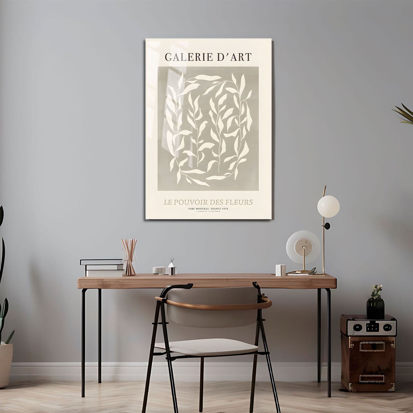 Wes Co Gallery Metal Poster Galerie D'Art 11" x 17" Home Goods - Nordic Border or edge to edge Metal Art Print