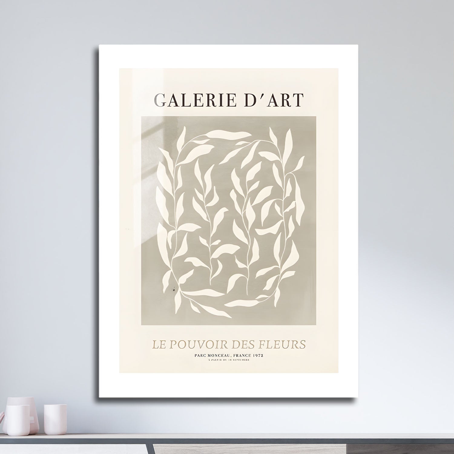 Wes Co Gallery Metal Poster Galerie D'Art 16" x 24" Home Goods - Nordic Border or edge to edge Metal Art Print