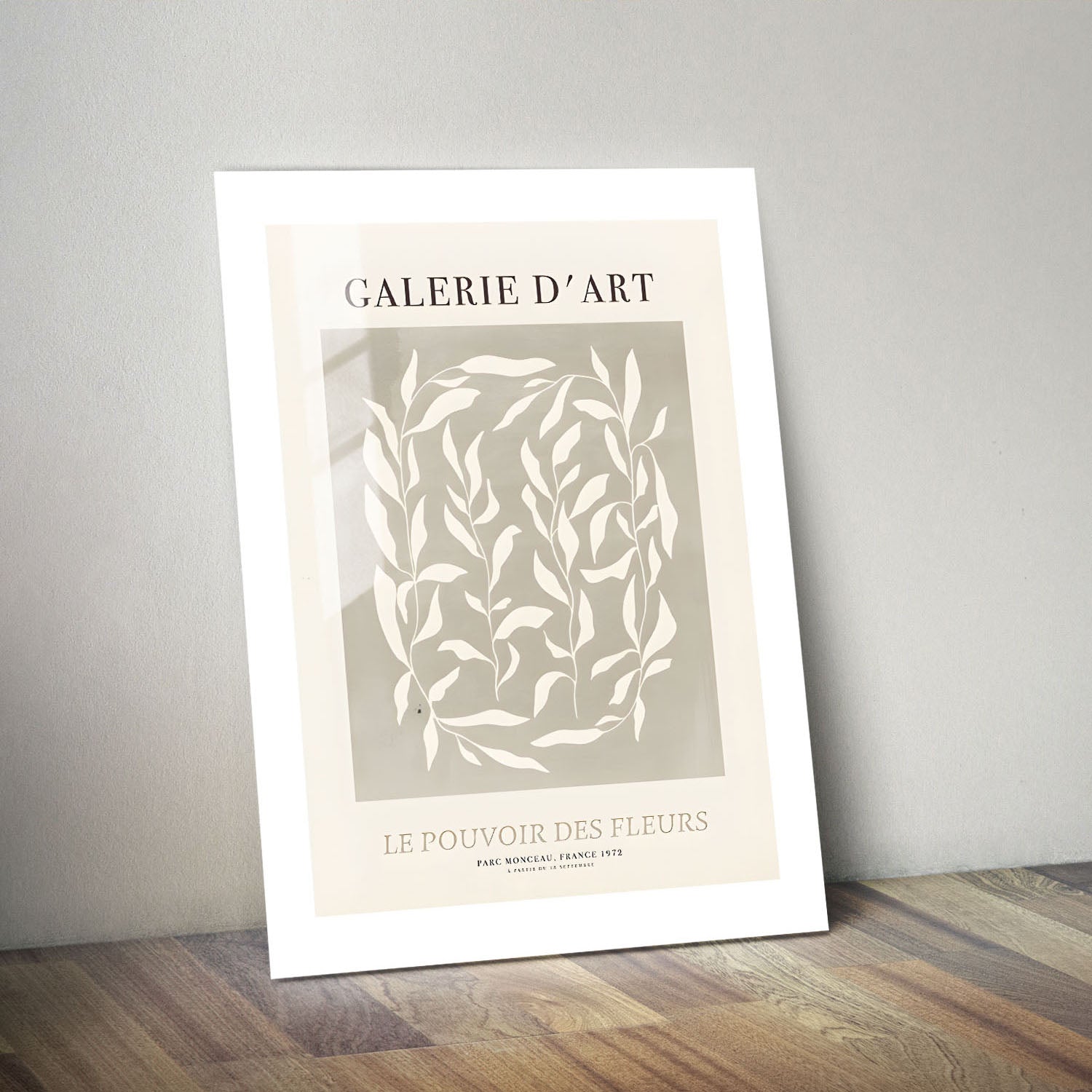 Wes Co Gallery Metal Poster Galerie D'Art 24" x 36" Home Goods - Nordic Border or edge to edge Metal Art Print