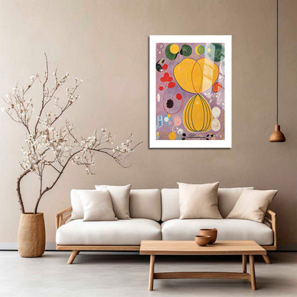 Wes Co Gallery Metal Poster The Ten Largest by Hilma af Klint 16" x 24" Home Goods - Pop Art Border or edge to edge Metal Art Print