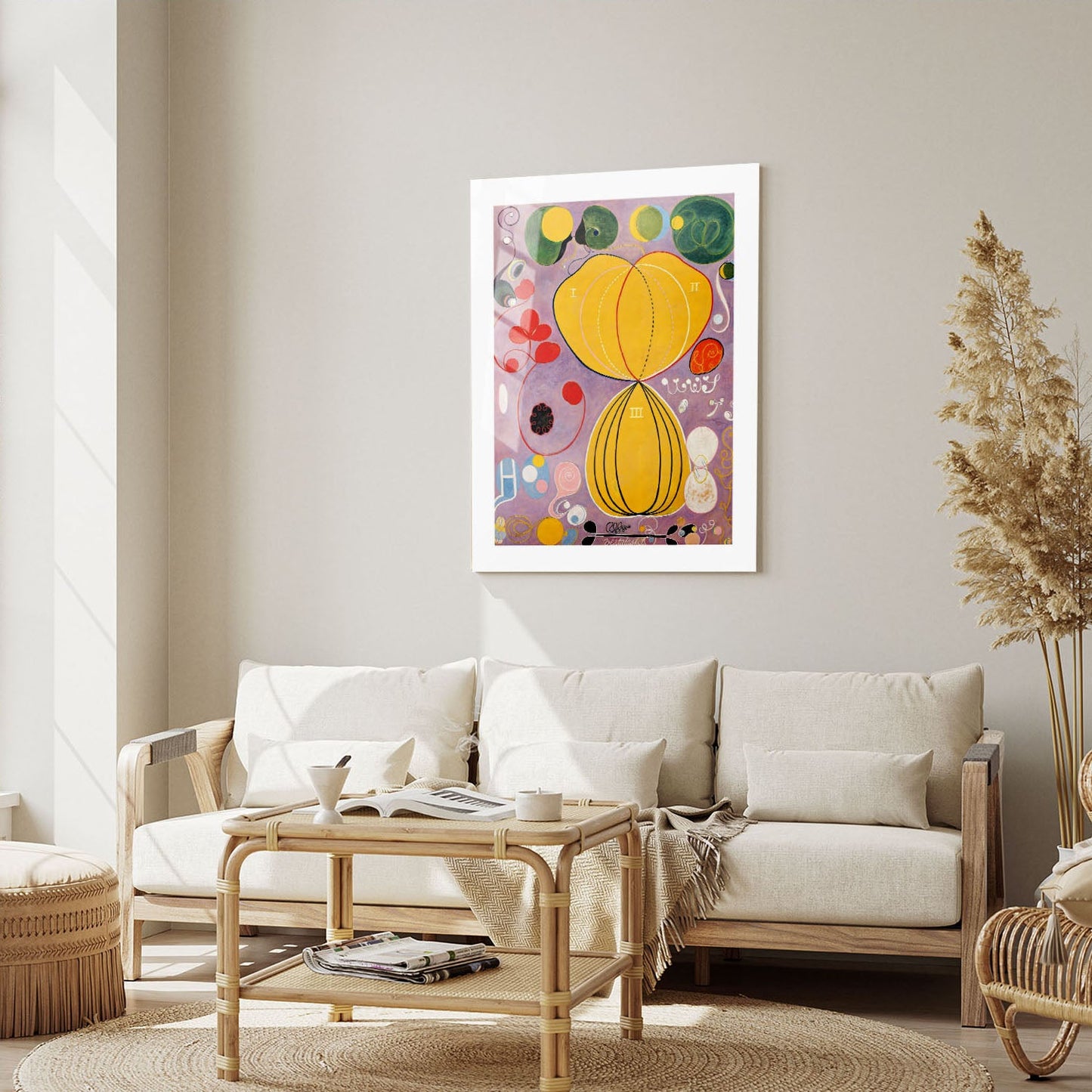 Wes Co Gallery Metal Poster The Ten Largest by Hilma af Klint 16" x 24" Home Goods - Pop Art Border or edge to edge Metal Art Print