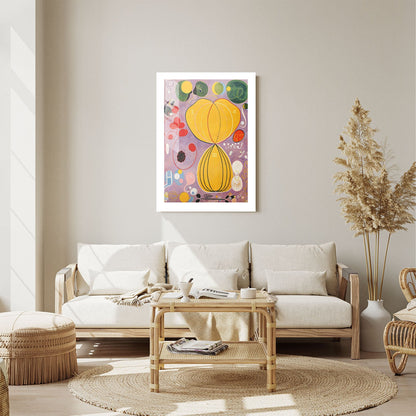 Wes Co Gallery Metal Poster The Ten Largest by Hilma af Klint 24" x 36" Home Goods - Pop Art Border or edge to edge Metal Art Print