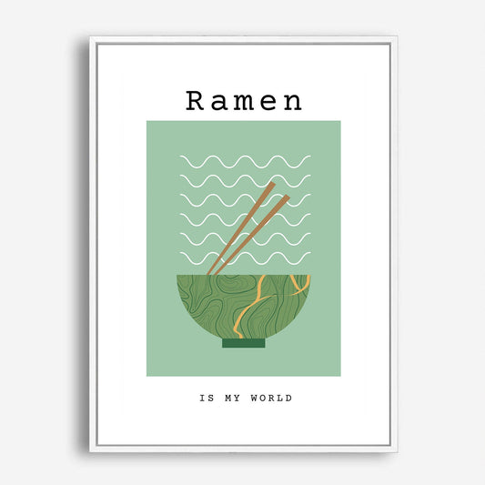 Wes Co Gallery Poster Ramen Reverie 5 x 7" Home Goods - Coffee  Art Print