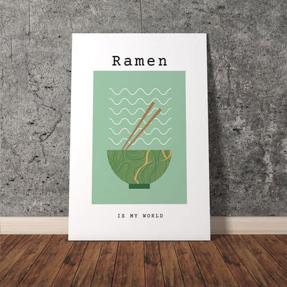 Wes Co Gallery Poster Ramen Reverie 11 x 17" Home Goods - Coffee  Art Print