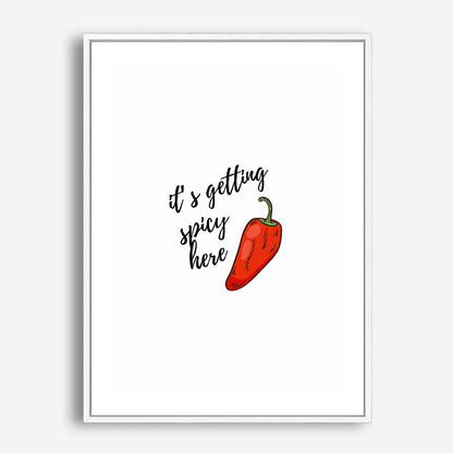 Wes Co Gallery Poster Spicy Pepper Perfection 5 x 7" Home Goods - Coffee  Art Print