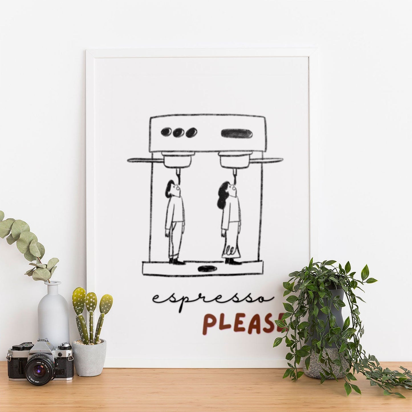 Wes Co Gallery Poster Espresso Delight 12 x 16" Home Goods - Coffee  Art Print