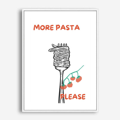 Wes Co Gallery Poster Pasta Enthusiasm 5 x 7" Home Goods - Coffee  Art Print