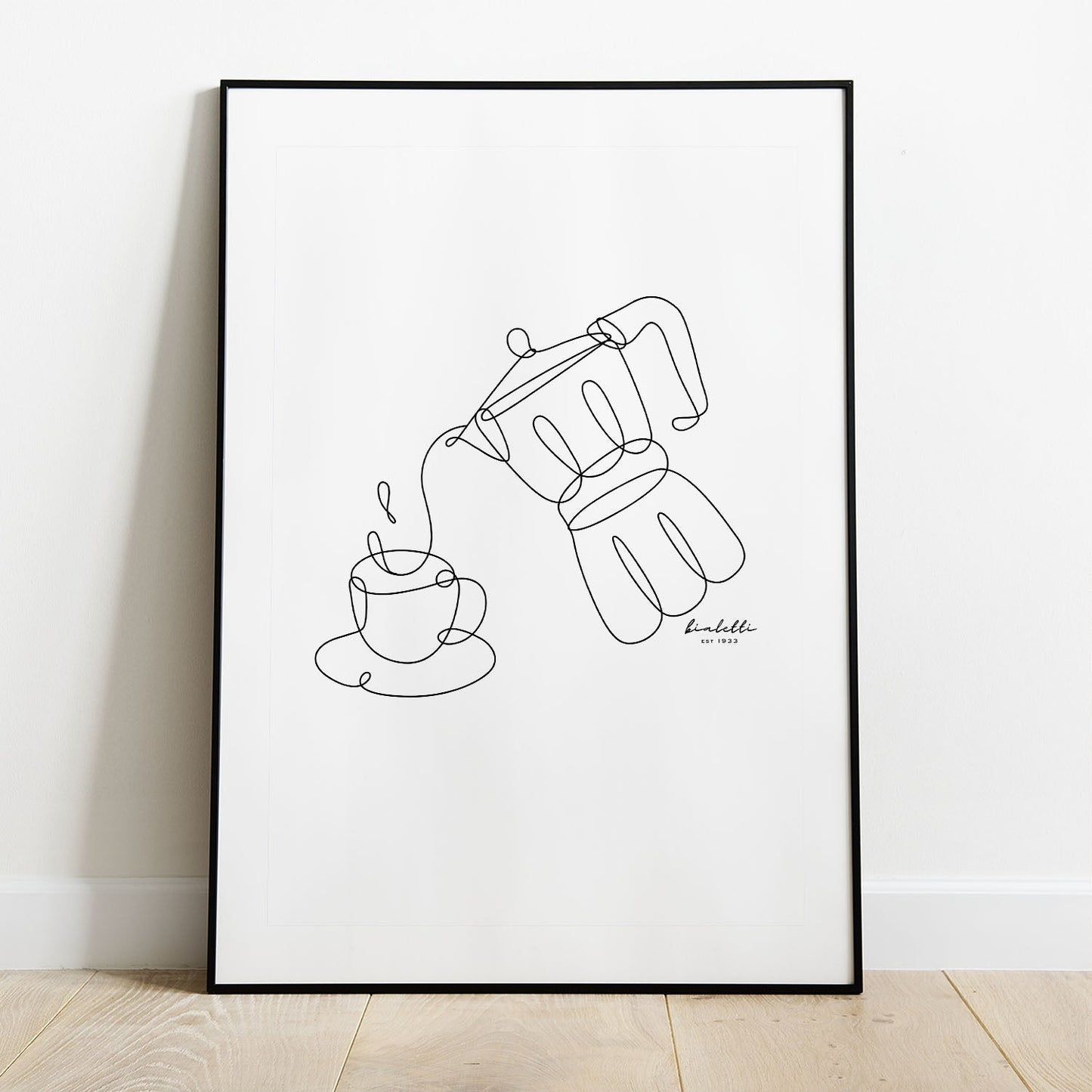 Wes Co Gallery Poster Artful Brew Minimalist Coffee 8 x 10" Home Goods - Coffee  Art Print