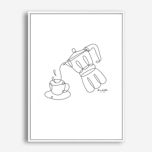 Wes Co Gallery Poster Artful Brew Minimalist Coffee 5 x 7" Home Goods - Coffee  Art Print