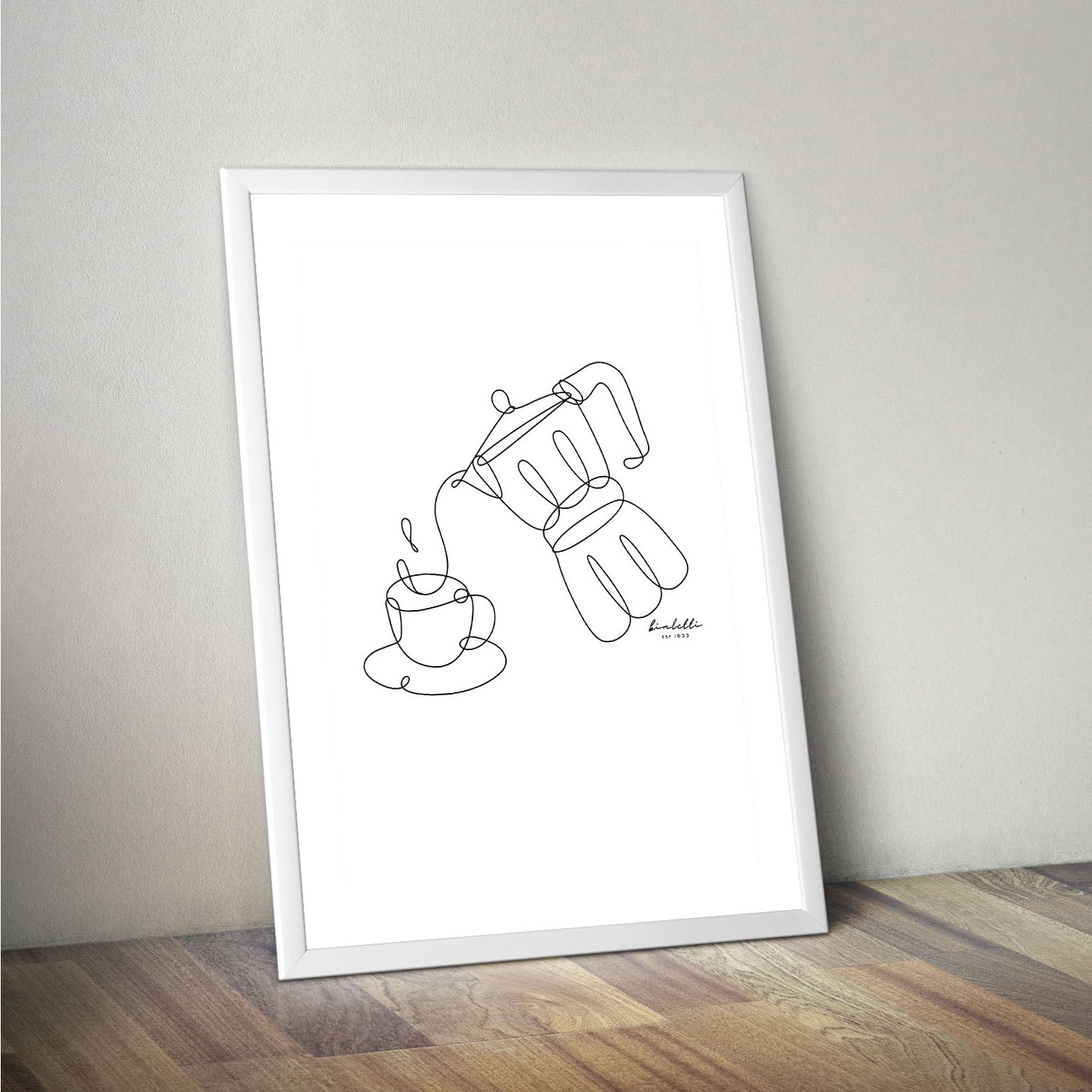 Wes Co Gallery Poster Artful Brew Minimalist Coffee 16 x 20" Home Goods - Coffee  Art Print