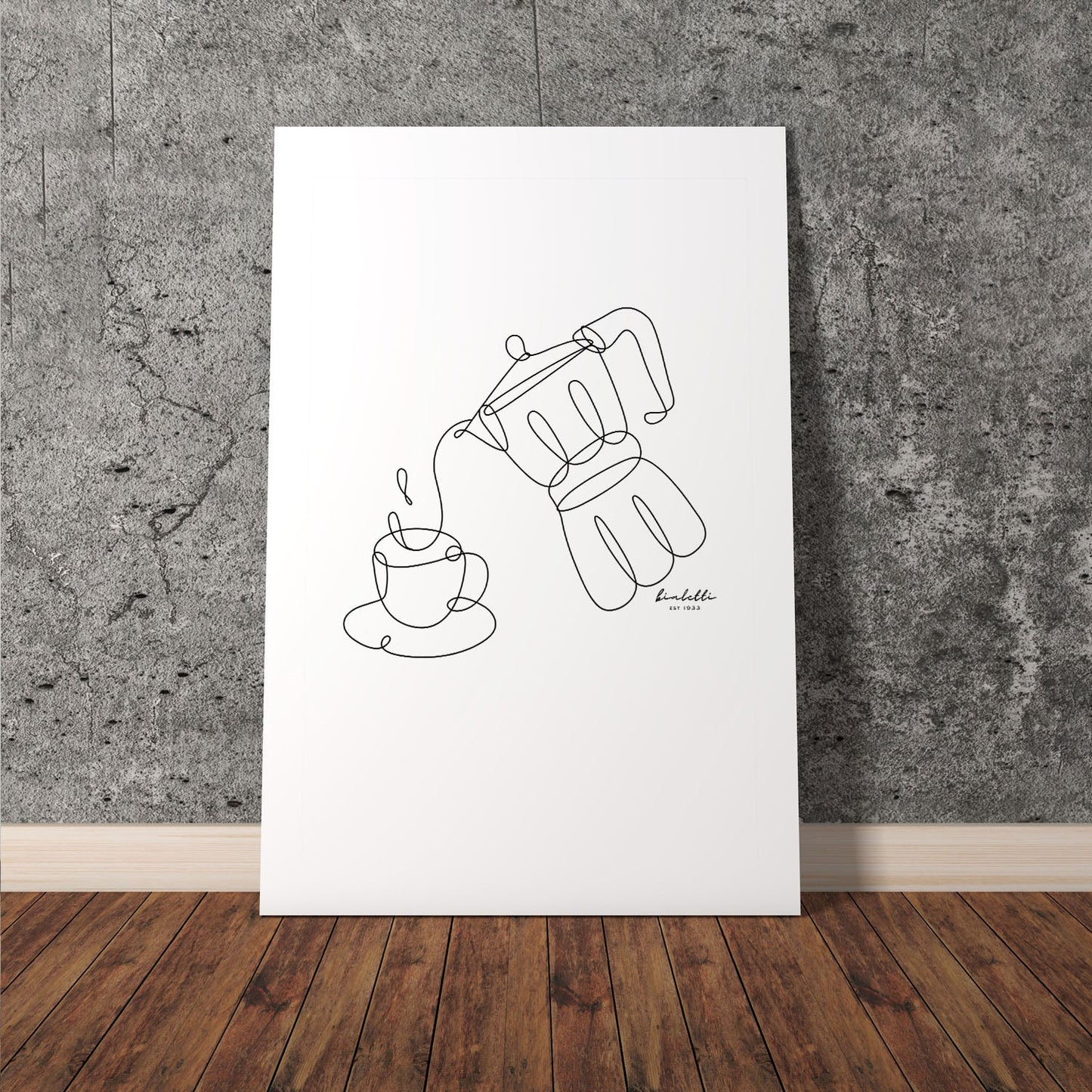 Wes Co Gallery Poster Artful Brew Minimalist Coffee 11 x 17" Home Goods - Coffee  Art Print