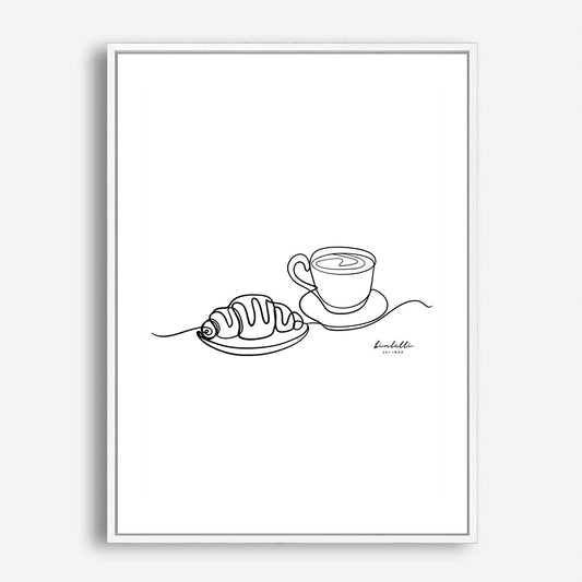 Wes Co Gallery Poster Elegant Espresso A Morning Ritual 5 x 7" Home Goods - Coffee  Art Print