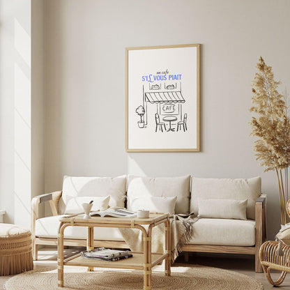 Wes Co Gallery Poster Italian Coffee Moments 12 x 16" Home Goods - Coffee  Art Print