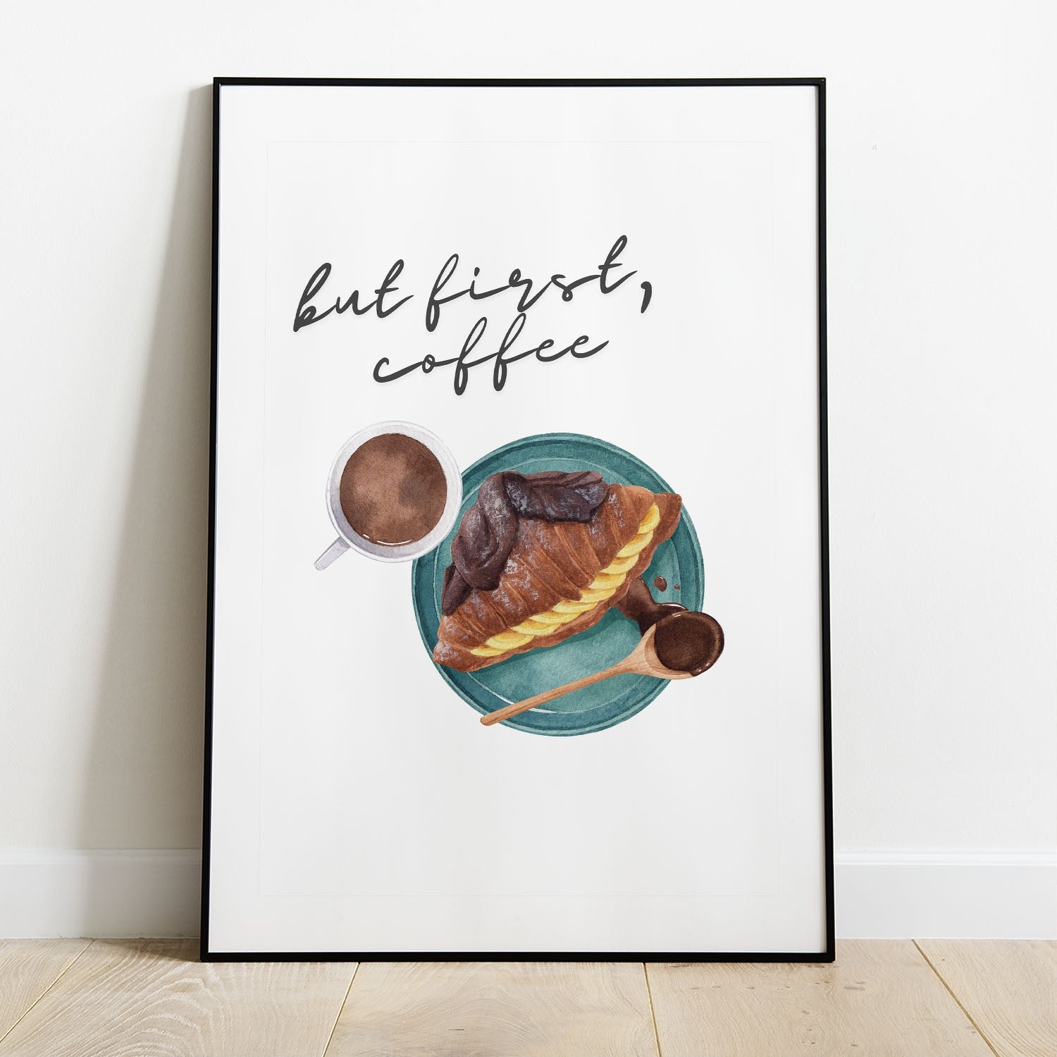 Wes Co Gallery Poster Morning Brew Delight 8 x 10" Home Goods - Coffee  Art Print