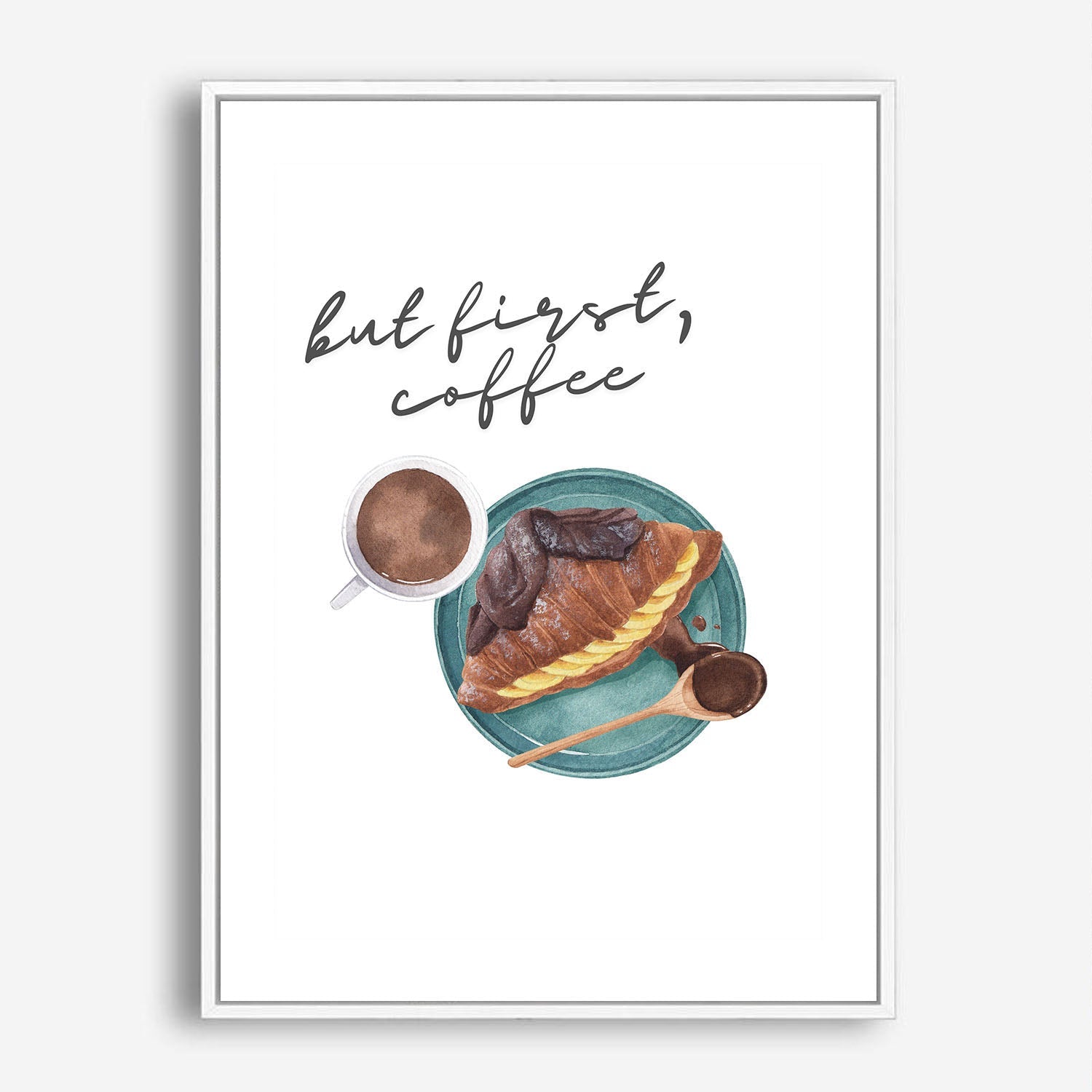 Wes Co Gallery Poster Morning Brew Delight 5 x 7" Home Goods - Coffee  Art Print