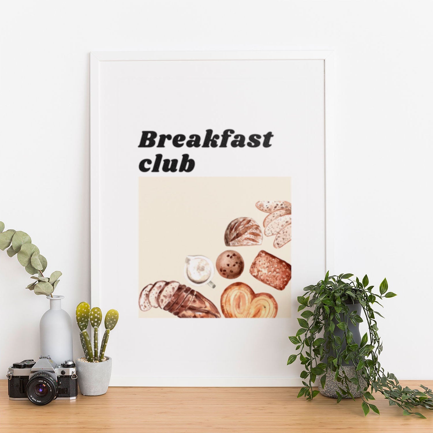 Wes Co Gallery Poster Morning Pastry Club 12 x 16" Home Goods - Coffee  Art Print