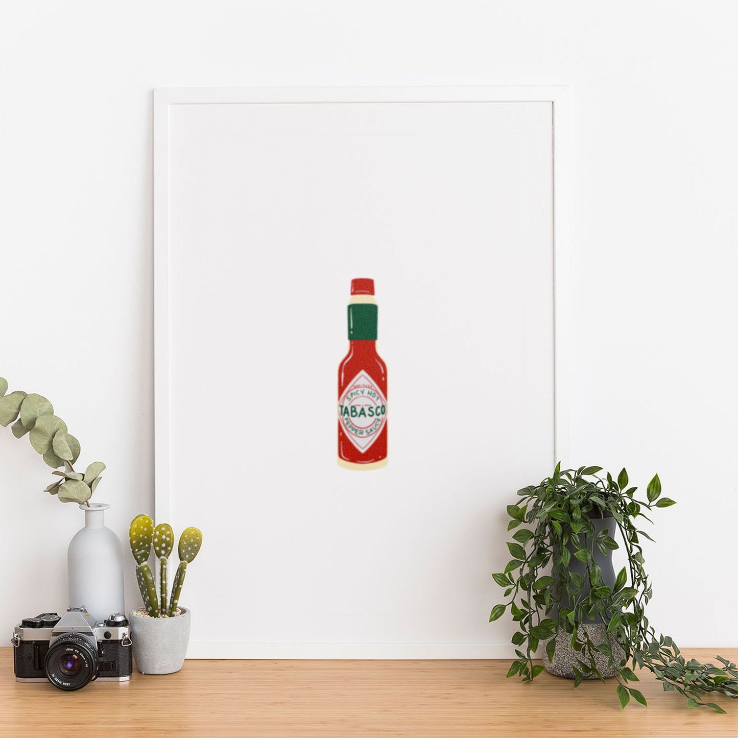 Wes Co Gallery Poster Classic Tabasco Sauce 12 x 16" Home Goods - Coffee  Art Print