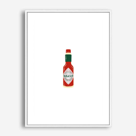 Wes Co Gallery Poster Classic Tabasco Sauce 5 x 7" Home Goods - Coffee  Art Print