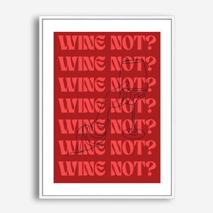 Wes Co Gallery Poster Wine Notr 5 x 7" Home Goods - Coffee  Art Print