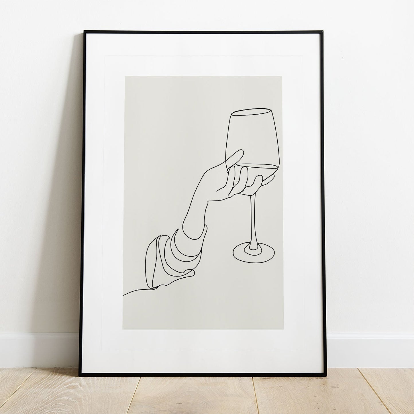 Wes Co Gallery Poster Wine Elegance 8 x 10" Home Goods - Coffee  Art Print