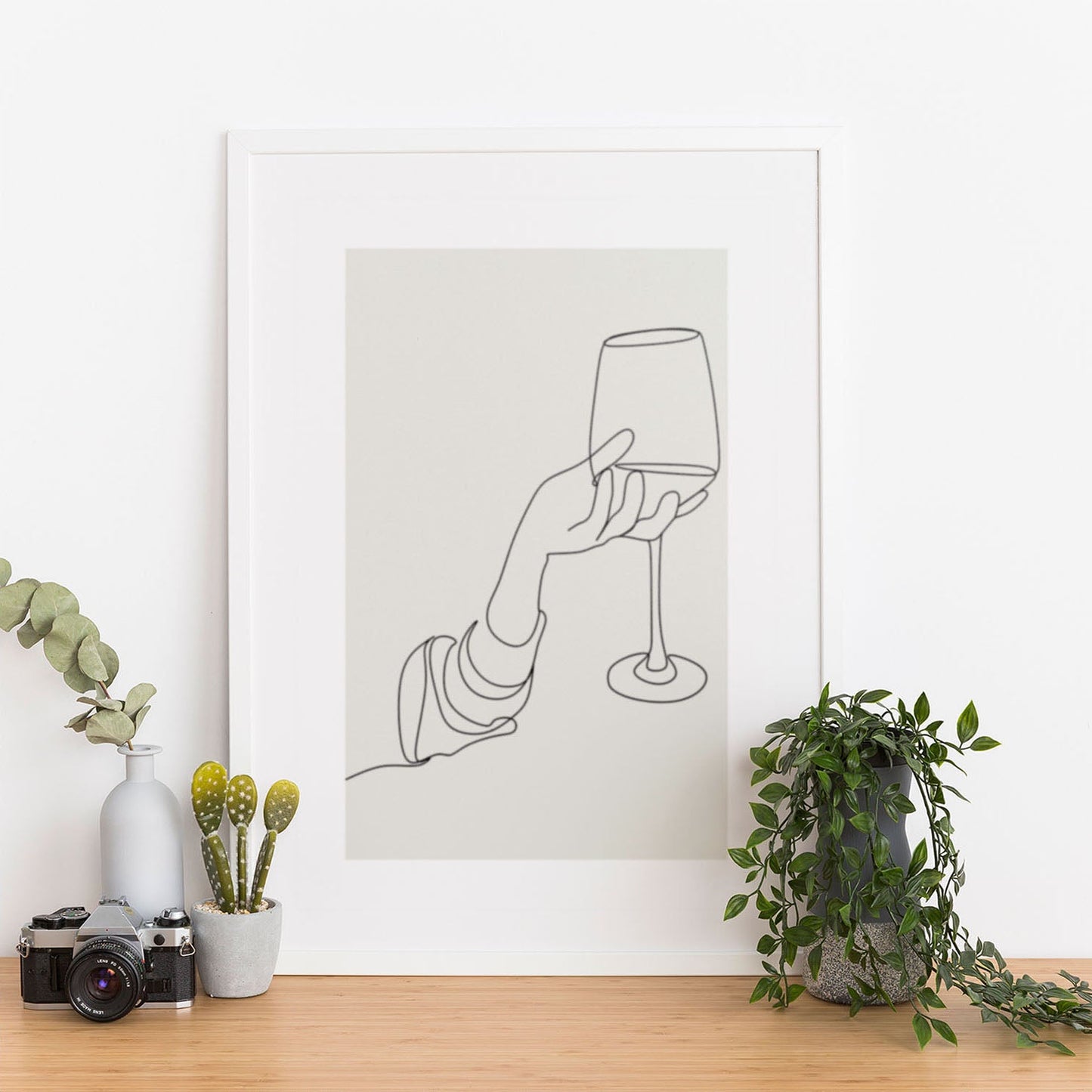 Wes Co Gallery Poster Wine Elegance 12 x 16" Home Goods - Coffee  Art Print