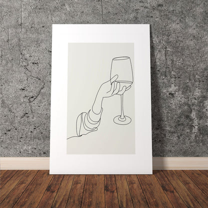 Wes Co Gallery Poster Wine Elegance 11 x 17" Home Goods - Coffee  Art Print