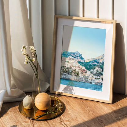 Wes Co Gallery Poster Amalfi Cliffside 5 x 7" Home Goods - Nature  Art Print