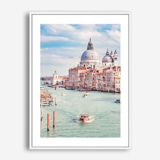 Wes Co Gallery Poster Venice Grand Canal View 5 x 7" Home Goods - Nature  Art Print