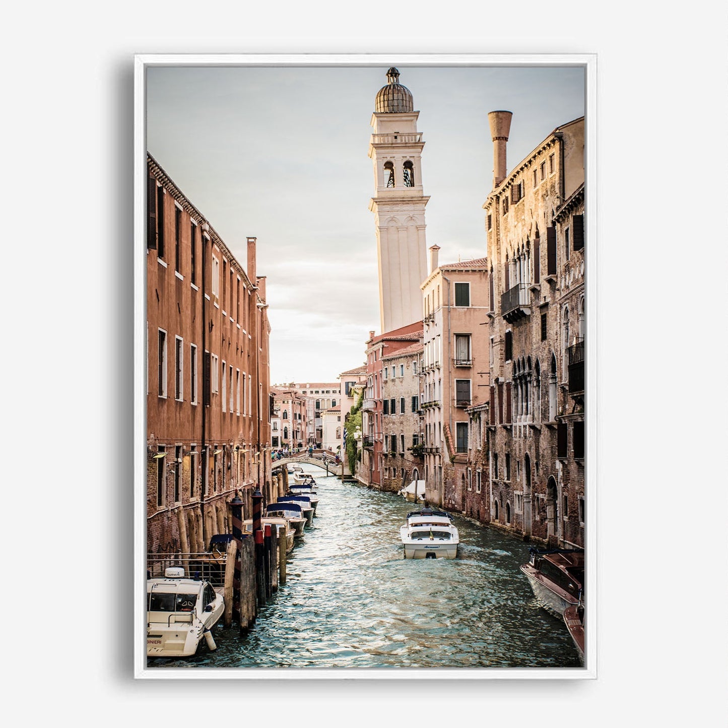 Wes Co Gallery Poster Charming Venetian Canal 8 x 10" Home Goods - Nature  Art Print