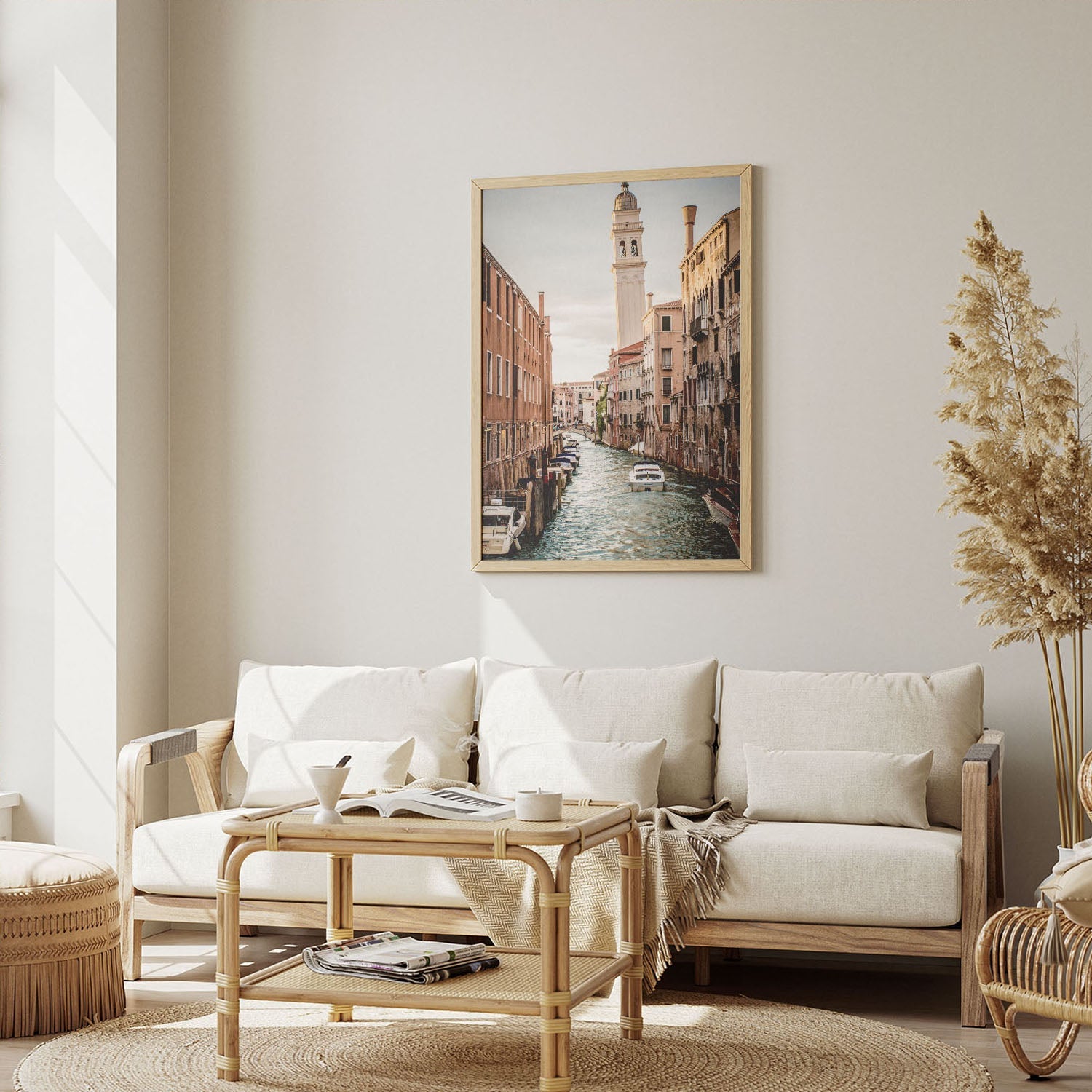 Wes Co Gallery Poster Charming Venetian Canal 8 x 10" Home Goods - Nature  Art Print