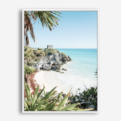 Wes Co Gallery Poster Secluded Coastal Ruins 8 x 10" Home Goods - Nature  Art Print