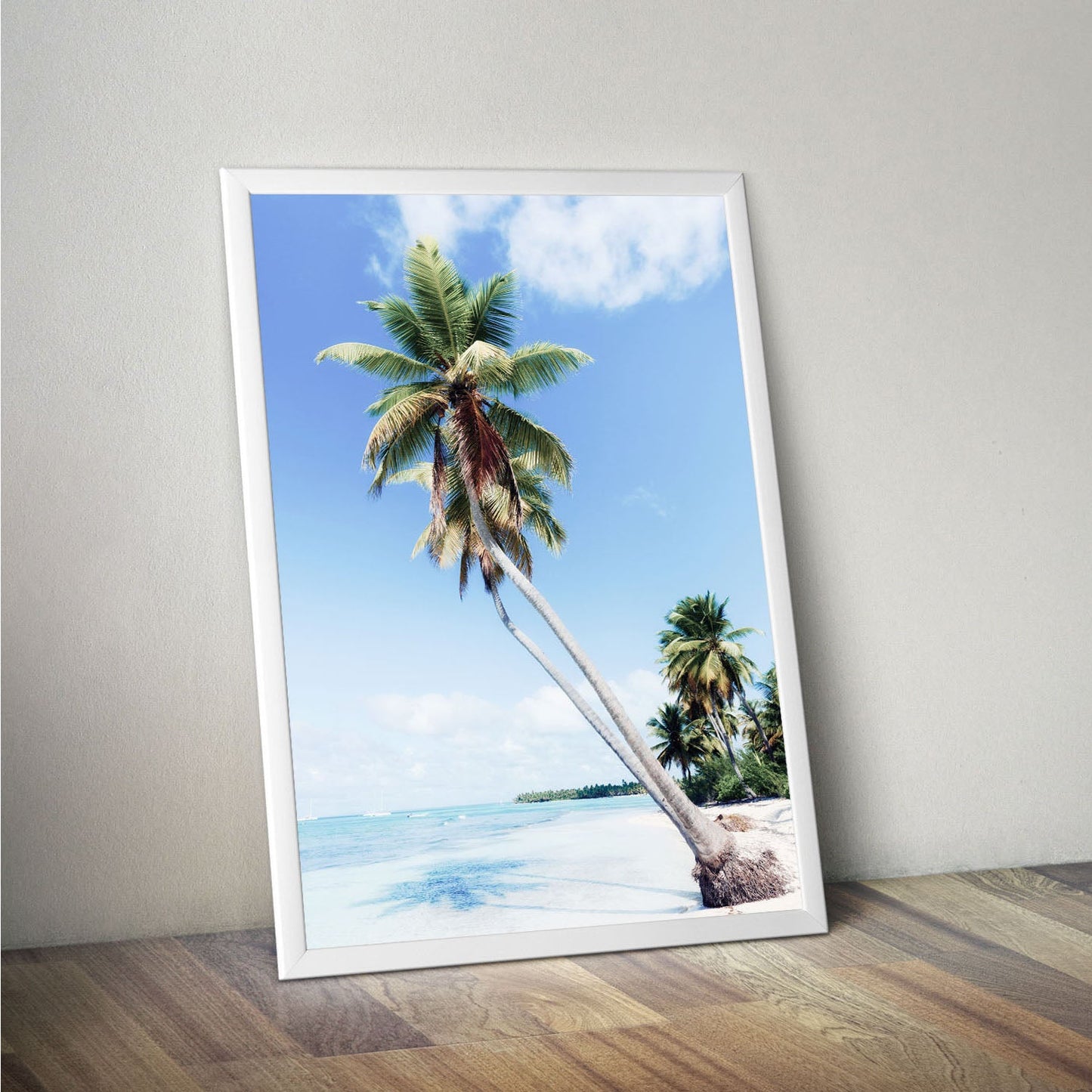 Wes Co Gallery Poster Tropical Palm Paradise 11 x 17" Home Goods - Nature  Art Print