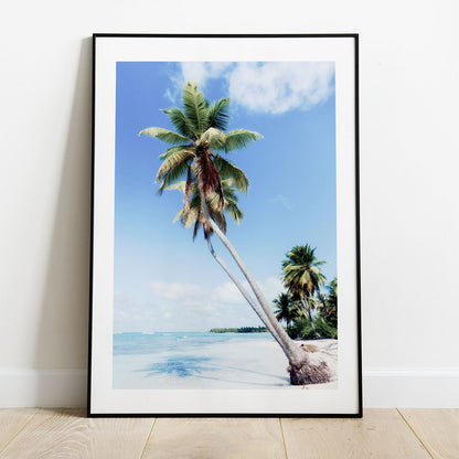 Wes Co Gallery Poster Tropical Palm Paradise 5 x 7" Home Goods - Nature  Art Print