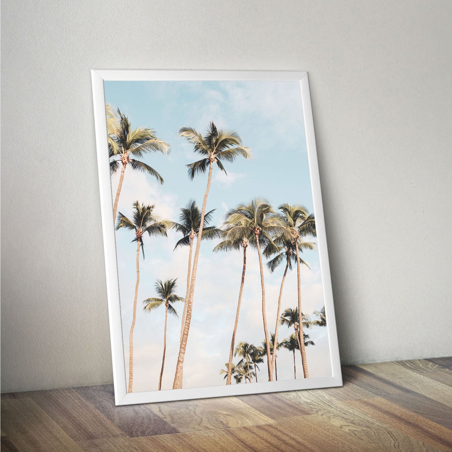 Wes Co Gallery Poster Azure Palm Paradise 11 x 17" Home Goods - Nature  Art Print