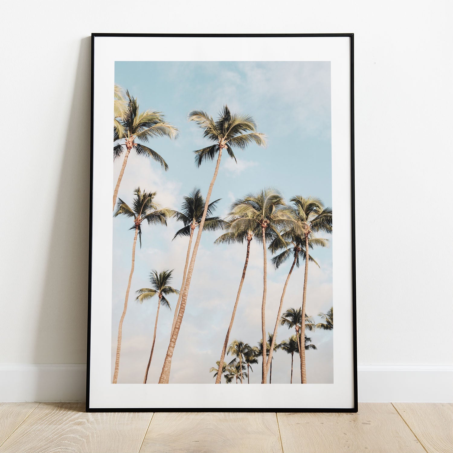 Wes Co Gallery Poster Azure Palm Paradise 5 x 7" Home Goods - Nature  Art Print