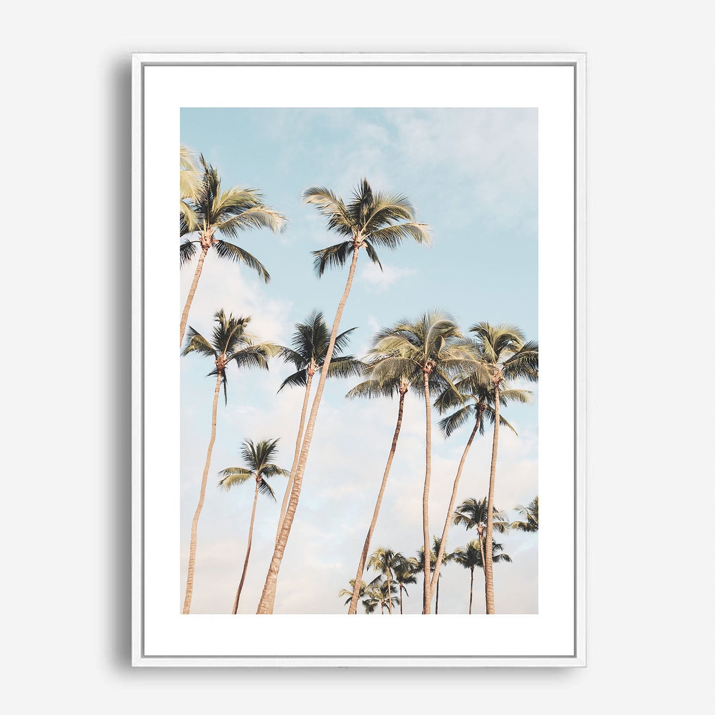 Wes Co Gallery Poster Azure Palm Paradise 5 x 7" Home Goods - Nature  Art Print